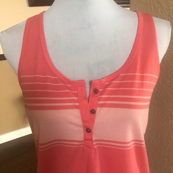 🔴6/$25 Pre-used SO Tank Top in Coral - Picture 2 of 6